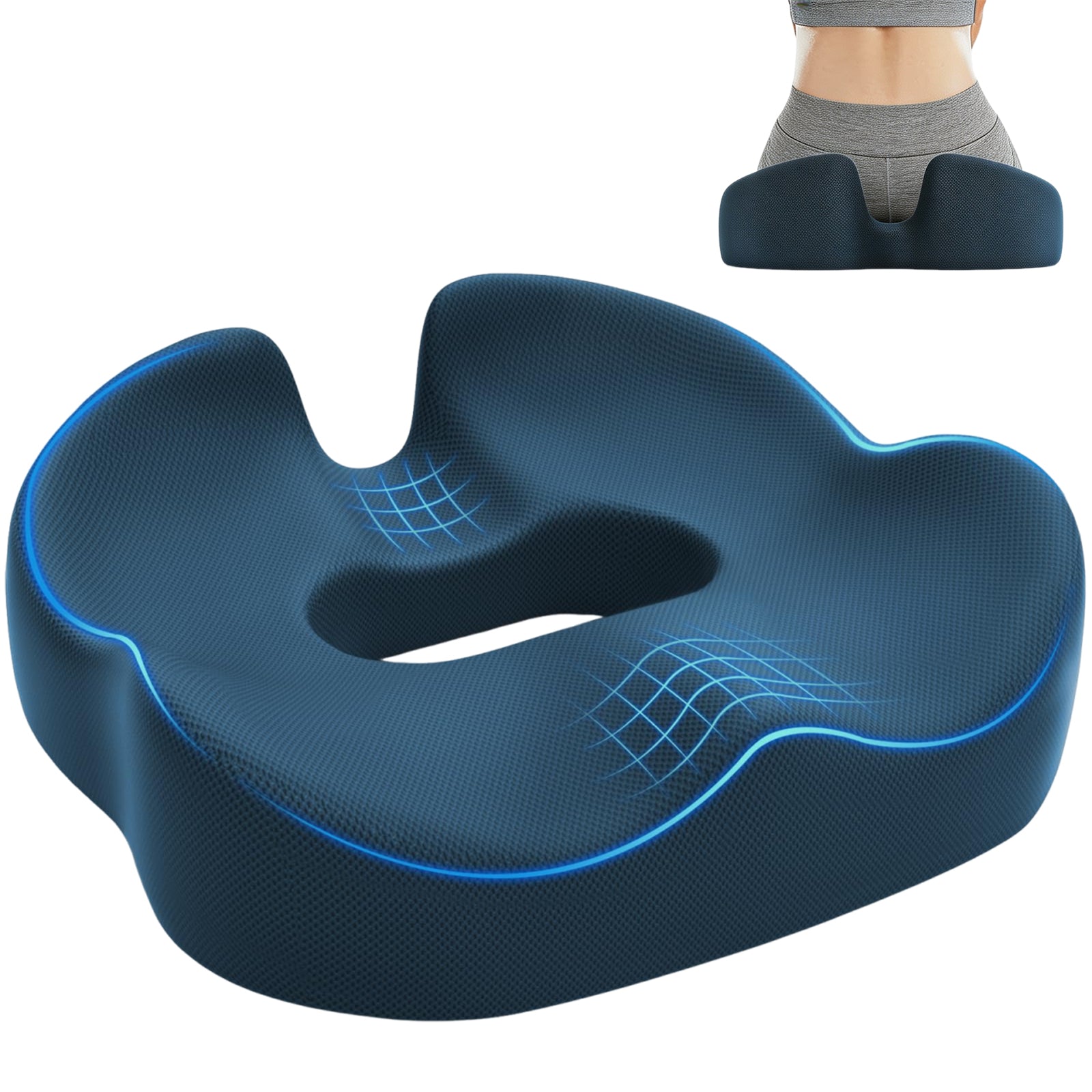Ergonomic Donut Seat Cushion