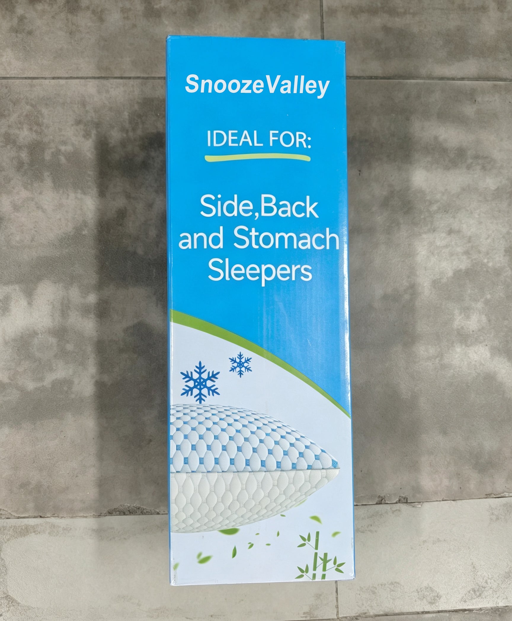 Adjustable Cooling Shredded Foam Pillow