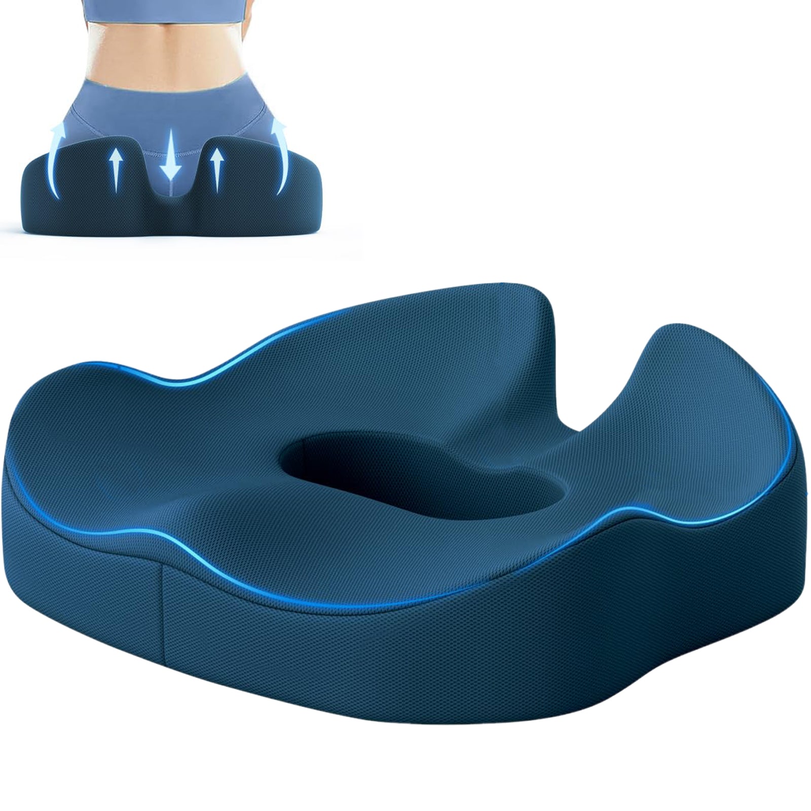 Ergonomic Donut Seat Cushion